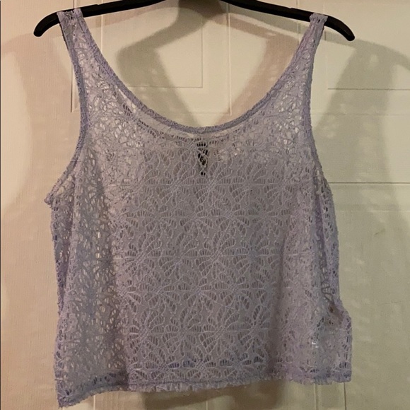 Lilac cropped top - Picture 1 of 2